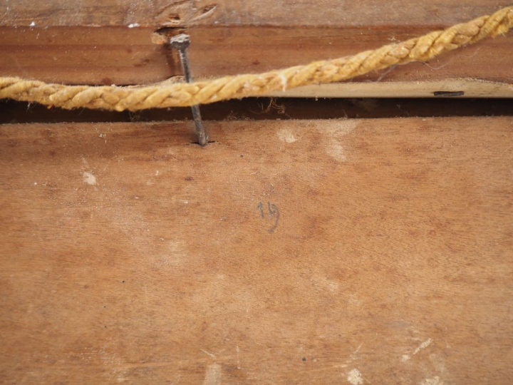 Gabriel Ludwig Lory ? Maison Alphonse Giroux. "Pastorale dans un paysa