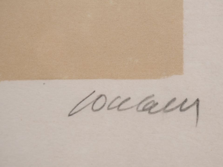 Pierre SOULAGES (1919-2022) Lithographie sur papier n°31, 1974. Numéro