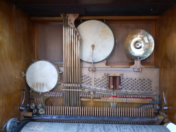 Piano automatique à monnayeur, Modèle JAZBANDOR N° 14839 - 540 - Cadre