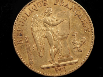 Vente aux enchères Pièce de 20 Francs or, 1878-A.  FRAIS ACHETEURS 10% TTC.