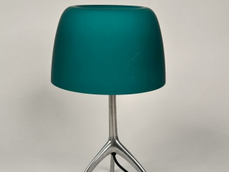 Vente aux enchères FOSCARINI. VETRO a Murano.  Lampe de salon moderne. Abat jour en verre