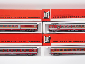 Vente aux enchères Matériel roulant en HO de marque Jouef en boites d’origines lot de 4 v