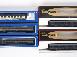 Vente aux enchères Matériel roulant en HO de marque Jouef en boites d’origines bleus 3 vo