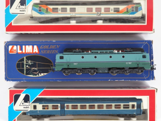 Vente aux enchères Matériel roulant en HO de marque LIMA en boites 2 voitures voyageurs r