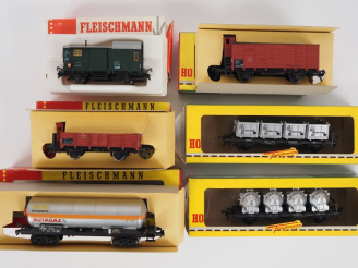 Vente aux enchères Matériel roulant en HO de marque FLEISCHMANN en boites d’origine lot 6