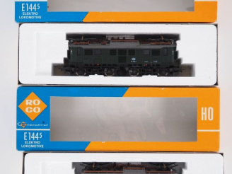 Vente aux enchères Matériel roulant en HO de marque ROCO comprenant 2 motrices électrique