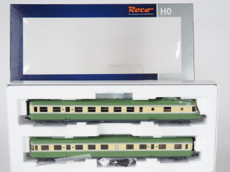 Vente aux enchères Matériel roulant Ho ROCO comprenant autorail diesel X2720/XR7700 vert 