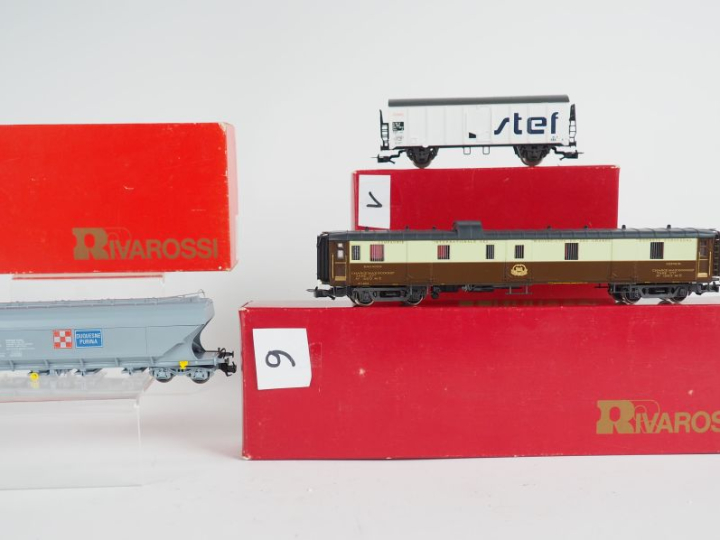 Matériel roulant Ho RIVAROSSI À fourgon à bagages référence 25 65 CIWL