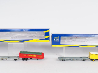 Vente aux enchères Matériel roulant Ho REE dans leurs boites cristal et Surboite lot de 2