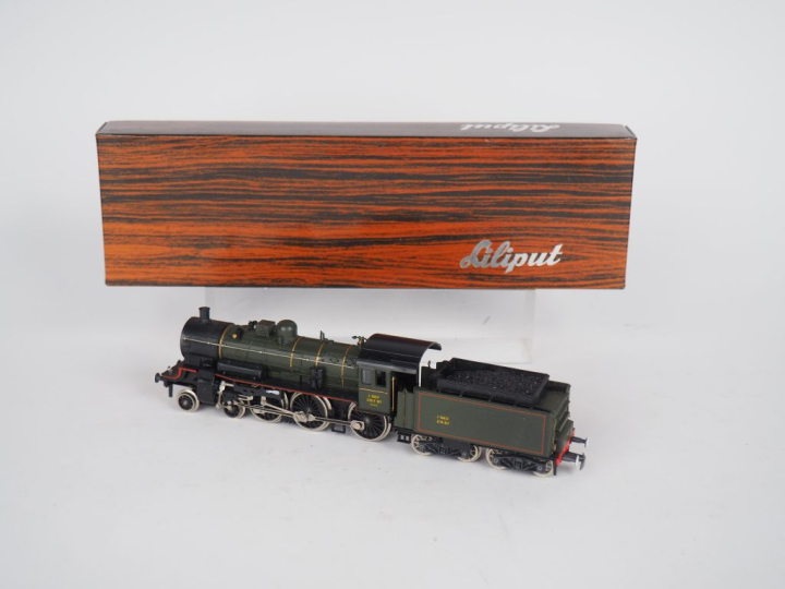 Matériel roulant Ho Liliput Locomotive vapeur type 203 F 317 SNCF dans