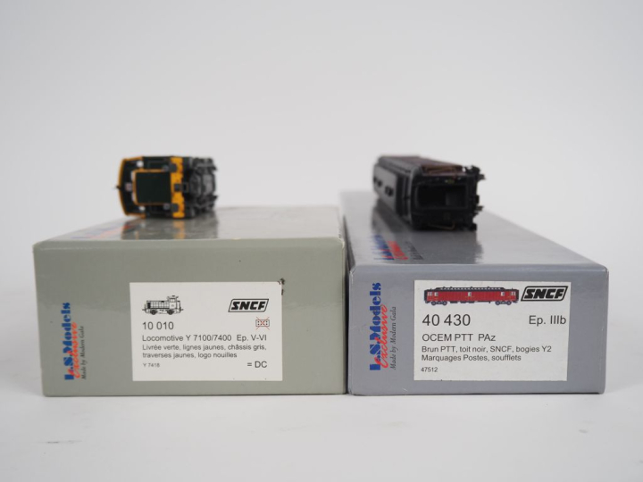 Matériel roulant LS Models Ho Locomotive Diesel Y 7100/7400 Ep  V-VI Y