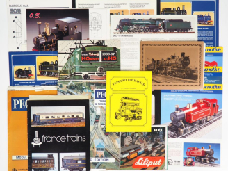 Vente aux enchères Lot de catalogue et documentation dont France train, fulgurex, faller 