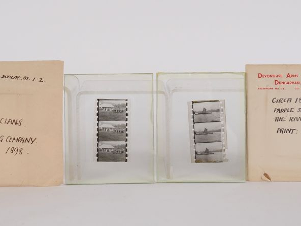 PHOTOGRAPHIE. Lot de six négatifs XIXème sur l'Angleterre, l'Ecosse ou