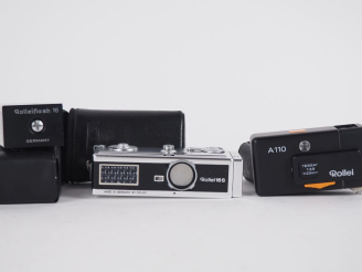 Vente aux enchères ROLLEI. Lot des deux appareils photographiques miniatures : - 16 S n°2