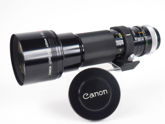 Vente aux enchères CANON. Téléobjectif FD 1:4.5/400 n°17293