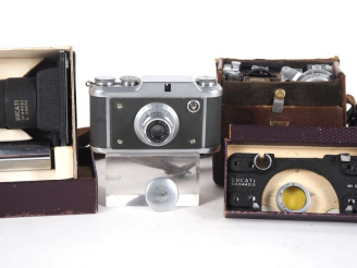 Vente aux enchères DUCATI SIMPLEX. Appareil photographique n°10658 avec objectif ETAR 1:3