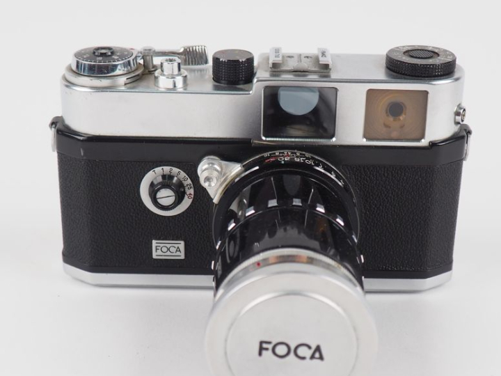 FOCA URC. Appareil photographique n°1.000.783 avec objectif TELEOPLAR 