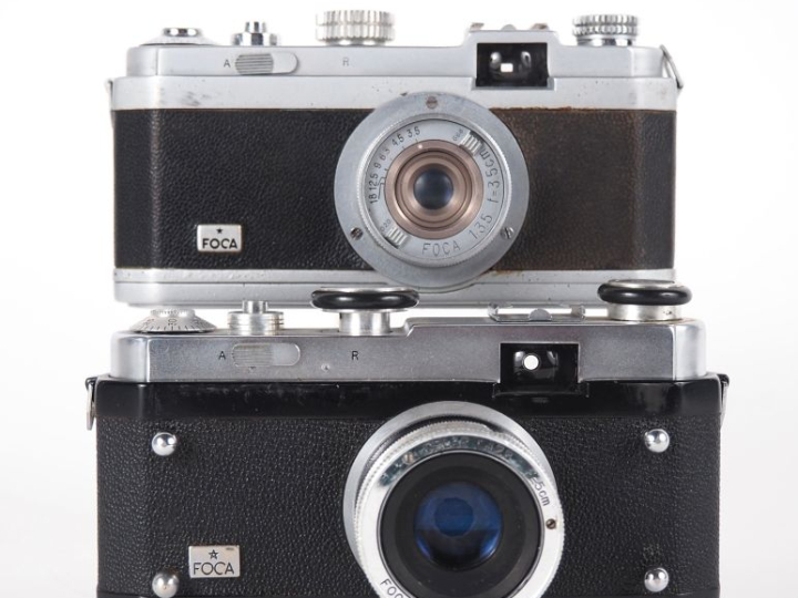 FOCA PF1. Lot de deux appareils photographiques : - Modèle-1 n°20.646 