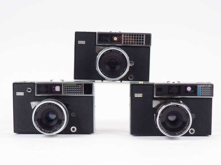 FOCA. Lot de trois appareils photographiques : - FOCASPORT II F n°1.01