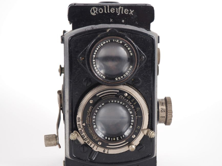 ROLLEIFLEX. Appareil photographique 6 x 6 n°155908 avec objectifs HEID