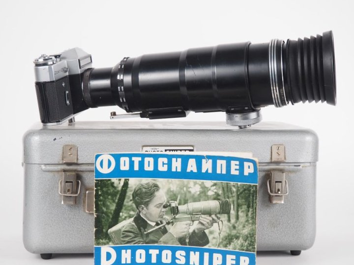 ZENIT-ES PHOTO SNIPER. Appareil photographique n°72101894 avec objecti