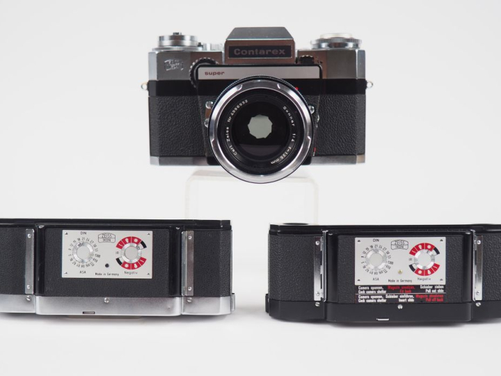 ZEISS IKON CONTAREX SUPER. Appareil photographique n°G37761 avec objec