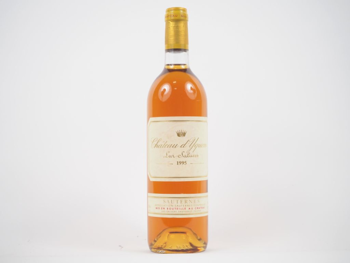 1 BOUTEILLE CHÂTEAU D'YQUEM 1er CCS SAUTERNES - 1995