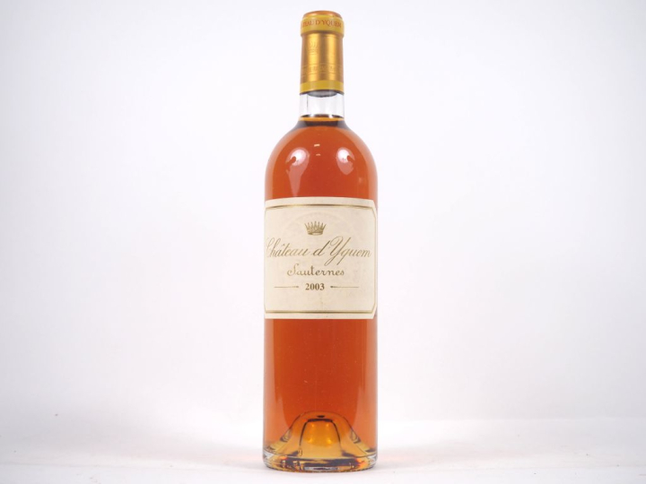 1 BOUTEILLE CHÂTEAU D'YQUEM 1er CCS SAUTERNES - 2003