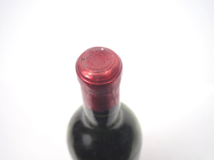 1 BOUTEILLE CHÂTEAU CHEVAL BLANC 1er GCC ST ÉMILION - 1954 - VIDANGE/E