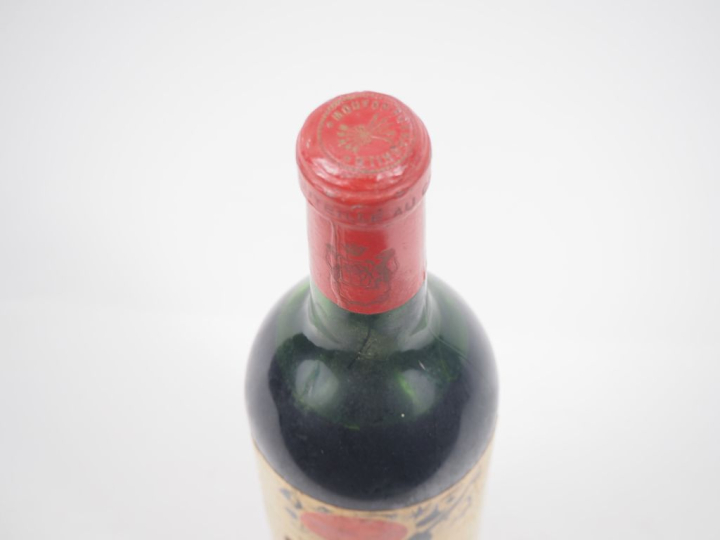 1 BOUTEILLE CHÂTEAU MOUTON ROTHSCHILD 1er GCC PAUILLAC - 1969 - MEP/EA