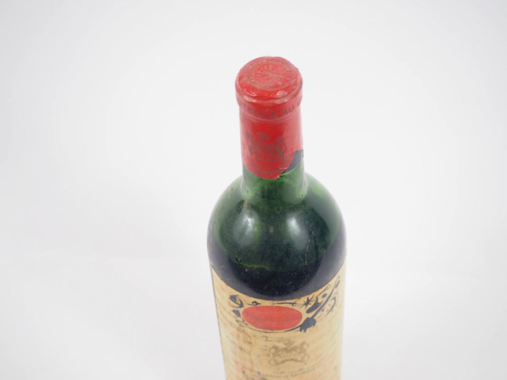 1 BOUTEILLE CHÂTEAU MOUTON ROTHSCHILD 1er GCC PAUILLAC - 1969 - VIDANG