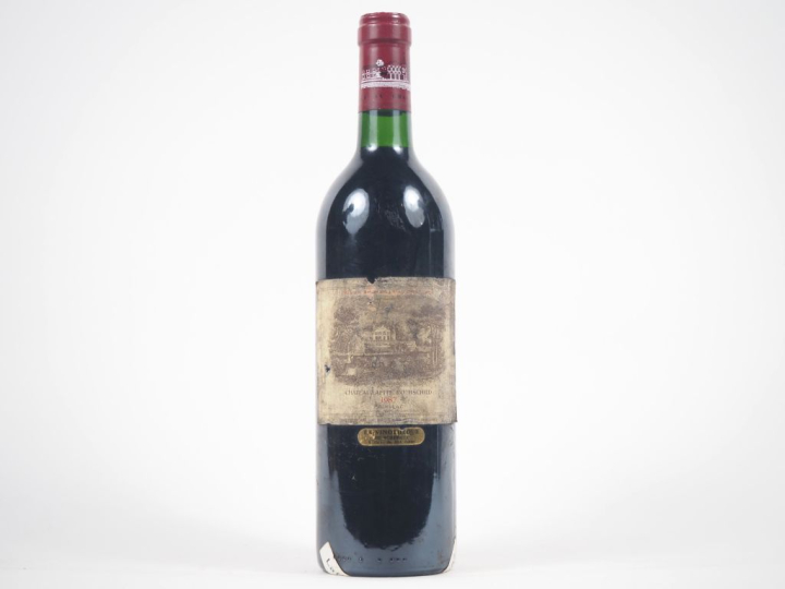 1 BOUTEILLE CHÂTEAU LAFITE ROTHSCHILD 1er GCC PAUILLAC - 1987 - BG/ETS