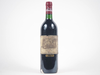 Vente aux enchères 1 BOUTEILLE CHÂTEAU LAFITE ROTHSCHILD 1er GCC PAUILLAC - 1987 - BG/ETS