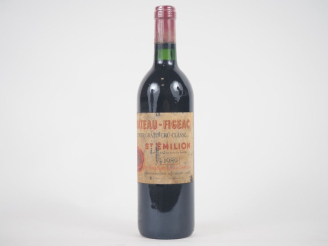 Vente aux enchères 1 BOUTEILLE CHÂTEAU FIGEAC 1er GCC ST ÉMILION - 1989 - ES/ELA 