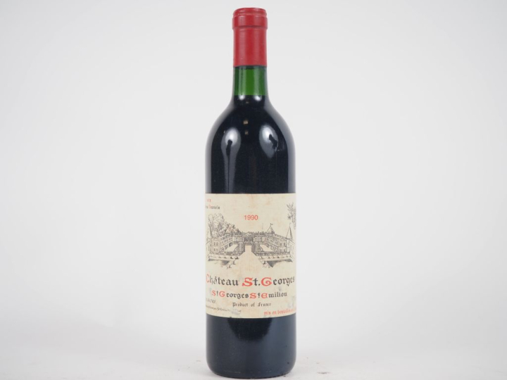 1 BOUTEILLE CHÂTEAU ST GEORGES ST ÉMILION - 1990