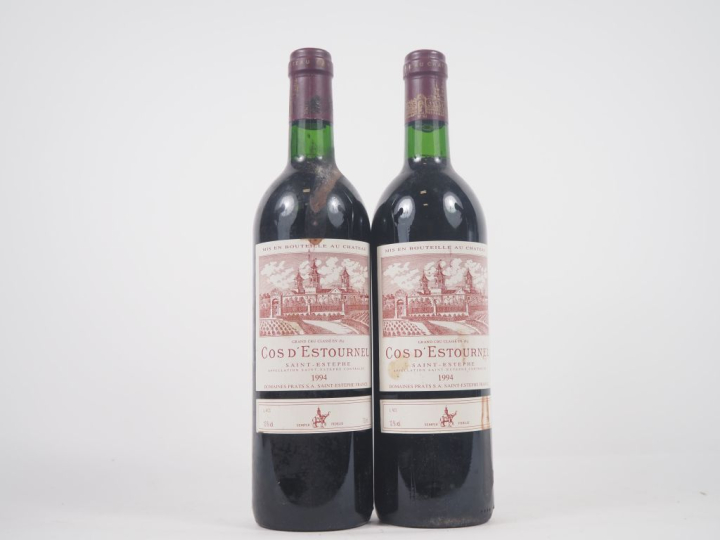 2 BOUTEILLES COS D'ESTOURNEL GCC ST ESTÈPHE - 1994 - ET