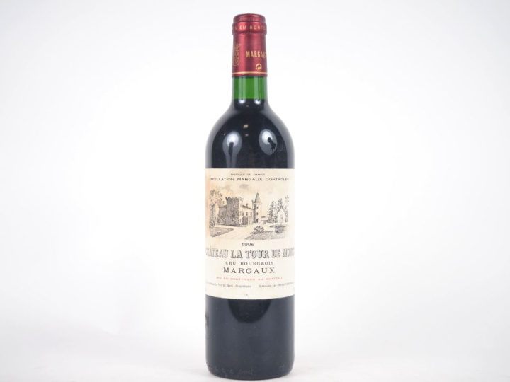 1 BOUTEILLE CHÂTEAU LA TOUR DE MONS CB MARGAUX - 1996