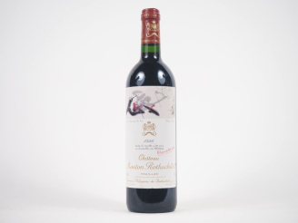 Vente aux enchères 1 BOUTEILLE CHÂTEAU MOUTON ROTHSCHILD 1er GCC PAUILLAC - 1996 