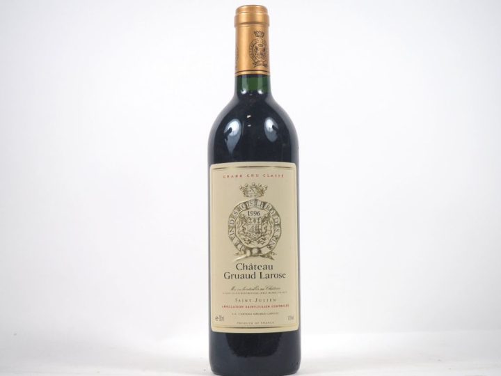1 BOUTEILLE CHÂTEAU GRUAUD LAROSE GCC ST JULIEN - 1996