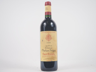 Vente aux enchères 1 BOUTEILLE CHÂTEAU PHÉLAN SÉGUR ST ESTÈPHE - 1996 - ELT 