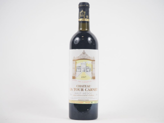 Vente aux enchères 1 BOUTEILLE CHÂTEAU LA TOUR CARNET GCC HAUT MÉDOC - 1997 - BG