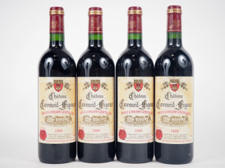 Vente aux enchères 4 BOUTEILLES CHÂTEAU CORMEIL FIGEAC GC ST ÉMILION - 1998