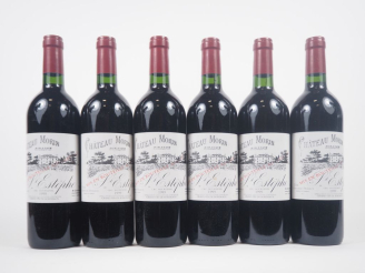 Vente aux enchères 6 BOUTEILLES CHÂTEAU MORIN CB ST ESTÈPHE - 1999