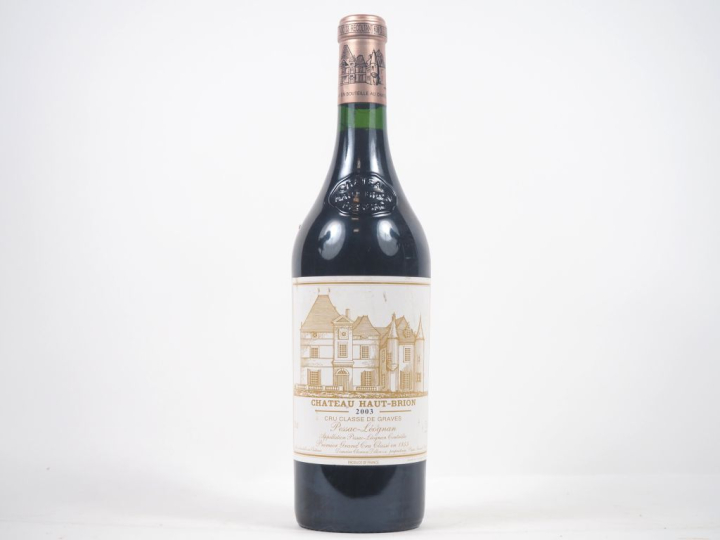 1 BOUTEILLE CHÂTEAU HAUT BRION 1er GCC GRAVES - 2003 - ELT