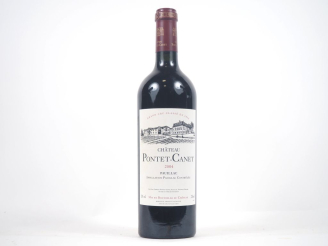 Vente aux enchères 1 BOUTEILLE CHÂTEAU PONTET CANET GCC PAUILLAC - 2004
