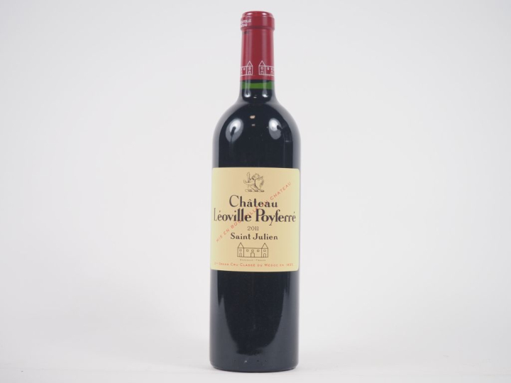 1 BOUTEILLE CHÂTEAU LÉOVILLE POYFERRÉ GCC ST JULIEN - 2011