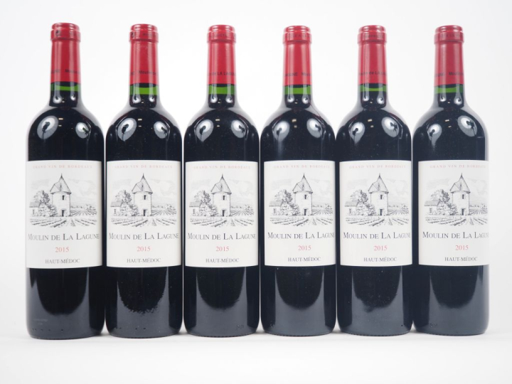 6 BOUTEILLES MOULIN DE LA LAGUNE HAUT MÉDOC - 2015