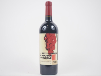 Vente aux enchères 1 BOUTEILLE LE PETIT MOUTON DE MOUTON ROTHSCHILD PAUILLAC - 2016