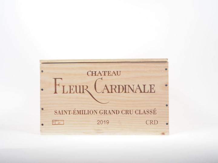 6 BOUTEILLES CHÂTEAU FLEUR CARDINALE GCC ST ÉMILION - 2019 - CBO