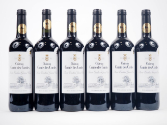 Vente aux enchères 6 BOUTEILLES CHÂTEAU COMTE DES CORDES GC ST ÉMILION - 2022
